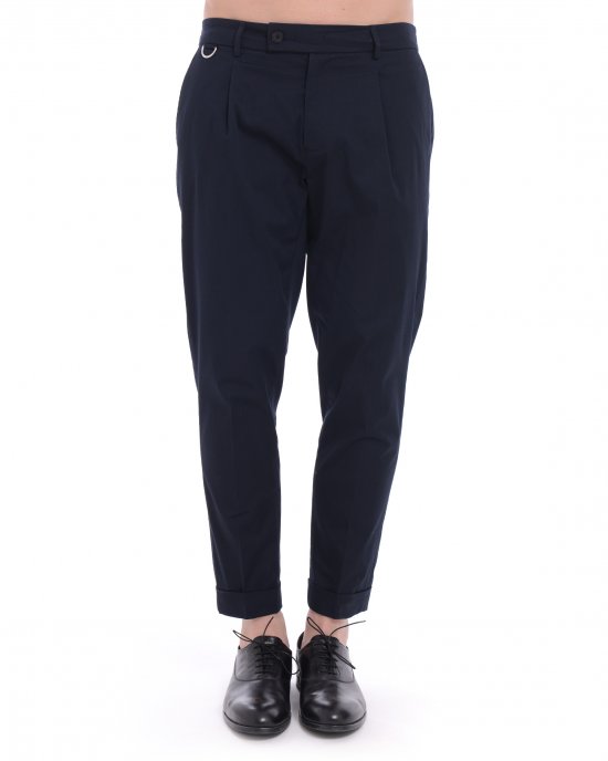 Pantalone L1PSS256887 RIVIERA ELASTIC uomo LOWBRAND Blu Pantalone L1PSS256887 RIVIERA ELASTIC uomo LOWBRAND Blu
