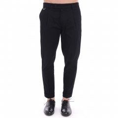 Pantalone L1PSS256887 RIVIERA ELASTIC uomo LOWBRAND Nero