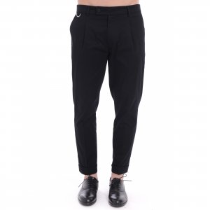 Pantalone L1PSS256887 RIVIERA ELASTIC uomo LOWBRAND Nero