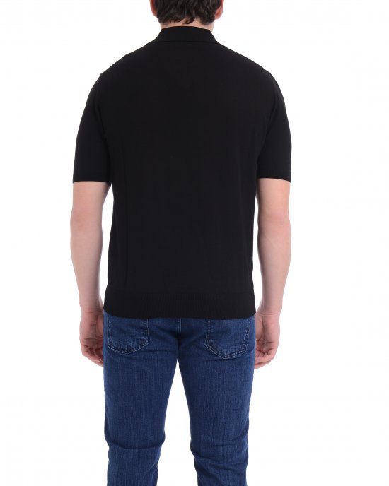 Polo 1021B uomo ALPHA STUDIO Nero