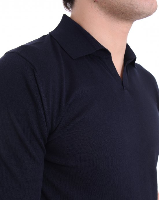 Polo 1021B uomo ALPHA STUDIO Blu