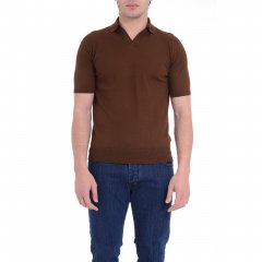 Polo 1021B uomo ALPHA STUDIO Marrone