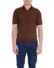 Polo 1021B uomo ALPHA STUDIO Marrone