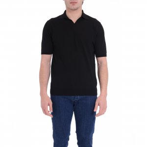 Polo 1021B uomo ALPHA STUDIO Nero
