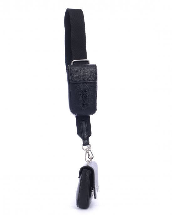 Portacellulare DSAS250305 DISCLAIMER donna Nero