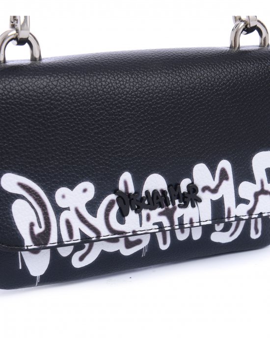 Portacellulare DSAS250305 DISCLAIMER donna Nero