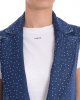 Gilet Lalla 2511151022200 donna PENNY BLACK, Blu denim