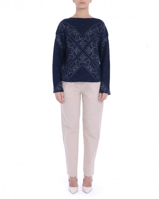 Maglia Micene 2511361033200 donna PENNY BLACK Blu