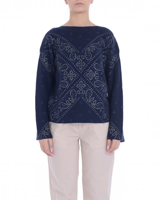 Maglia Micene 2511361033200 donna PENNY BLACK Blu