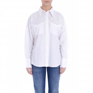 Camicia Rostok 2511111013200 donna PENNY BLACK Bianco
