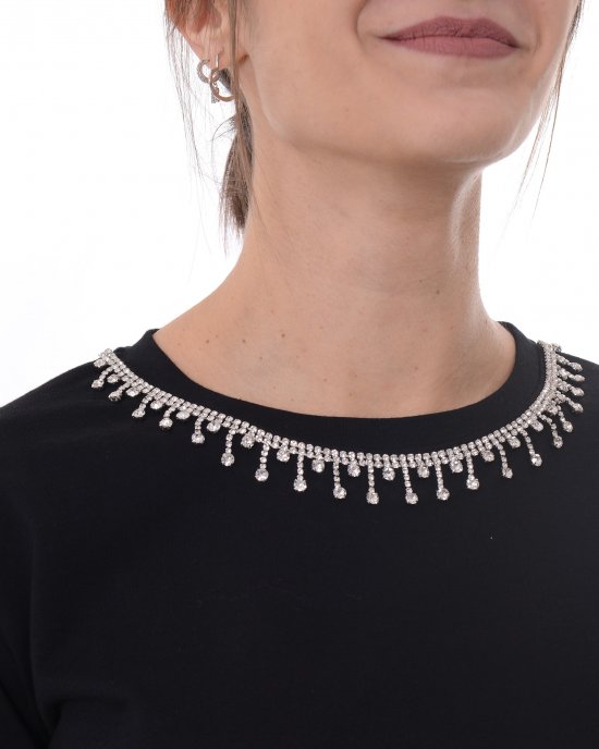 T-shirt SOLE 2511971023200 donna PENNY BLACK Nero T-shirt SOLE 2511971023200 donna PENNY BLACK Nero