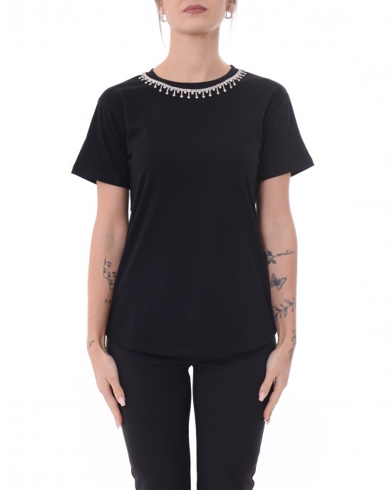 T-shirt SOLE 2511971023200 donna PENNY BLACK Nero T-shirt SOLE 2511971023200 donna PENNY BLACK Nero
