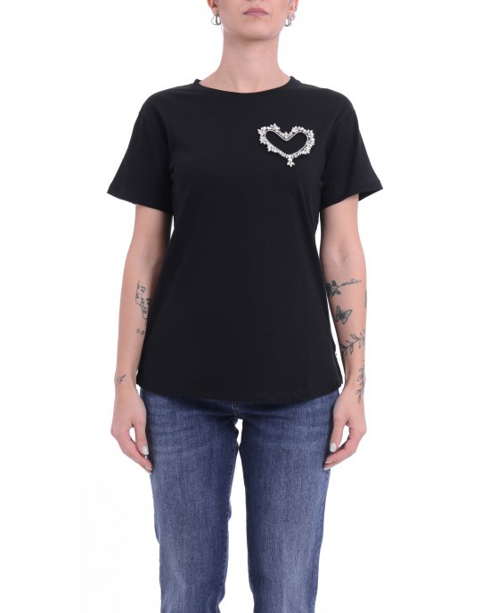 T-shirt SOLE 2511971023200 donna PENNY BLACK Nero-Argento T-shirt SOLE 2511971023200 donna PENNY BLACK Nero-Argento
