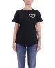 T-shirt SOLE 2511971023200 donna PENNY BLACK Nero-Argento T-shirt SOLE 2511971023200 donna PENNY BLACK Nero-Argento