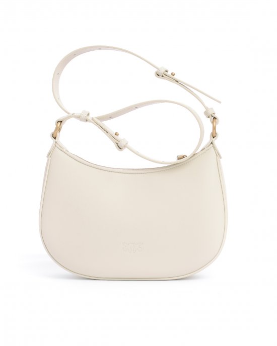 Borsa Half Moon Mini FL 102790 Vitello Seta PINKO donna Avorio Borsa Half Moon Mini FL 102790 Vitello Seta PINKO donna Avorio