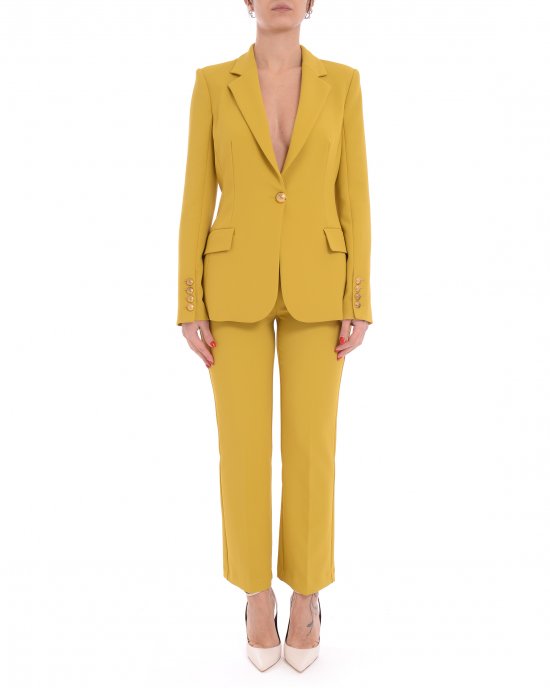 Tailleur TP00151E2 donna ELISABETTA FRANCHI Curry Tailleur TP00151E2 donna ELISABETTA FRANCHI Curry