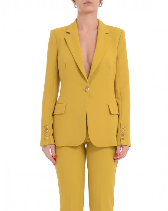 Tailleur TP00151E2 donna ELISABETTA FRANCHI Curry Tailleur TP00151E2 donna ELISABETTA FRANCHI Curry