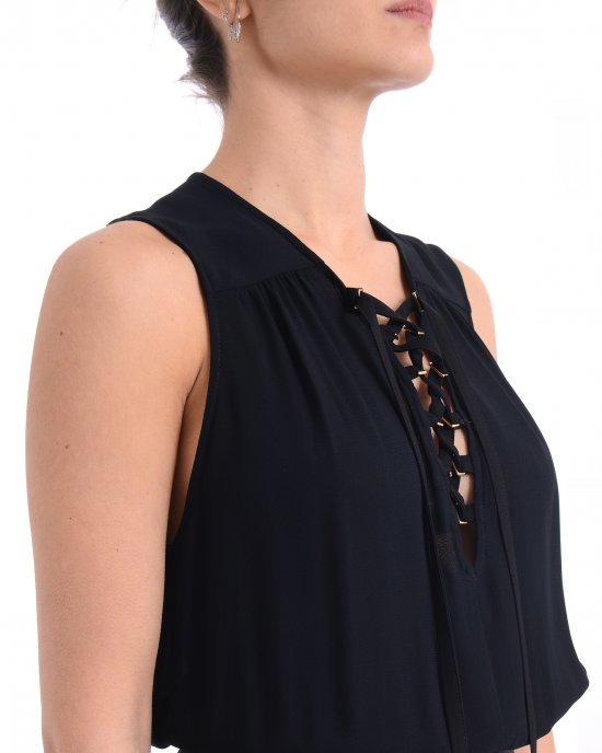 Abito ABR3851E2 donna ELISABETTA FRANCHI Nero Abito ABR3851E2 donna ELISABETTA FRANCHI Nero