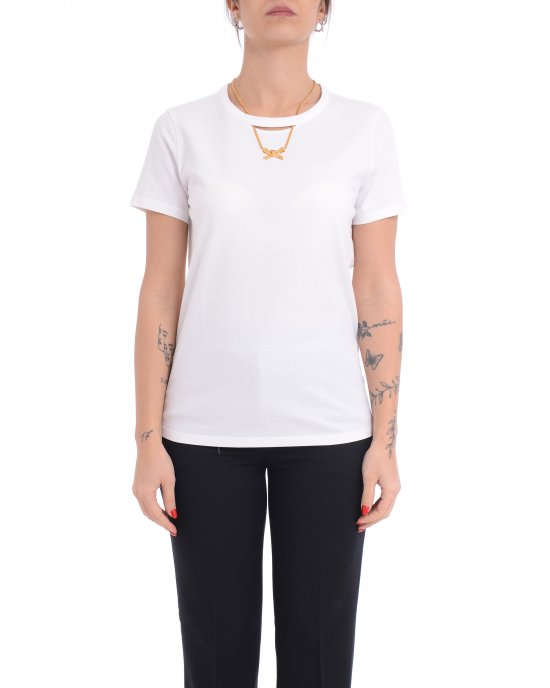 T-shirt MA02951E2 donna ELISABETTA FRANCHI Bianco T-shirt MA02951E2 donna ELISABETTA FRANCHI Bianco