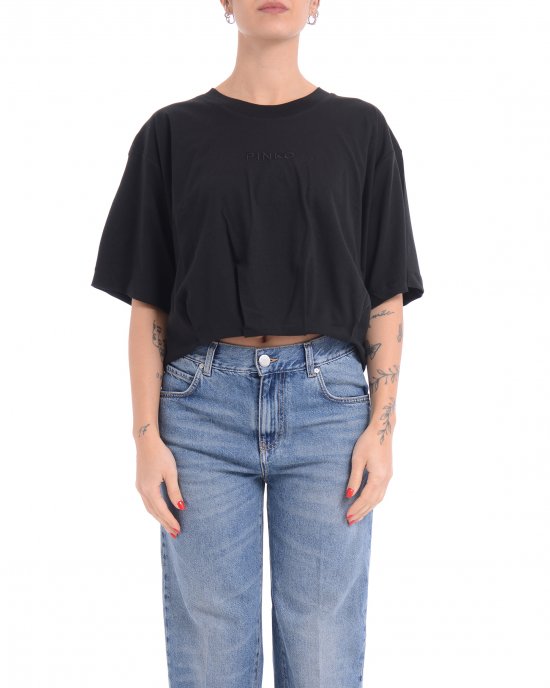 T-shirt Torrone 104257 donna PINKO Nero T-shirt Torrone 104257 donna PINKO Nero