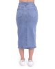 Gonna in jeans Oswalda donna KOCCA Denim chiaro
