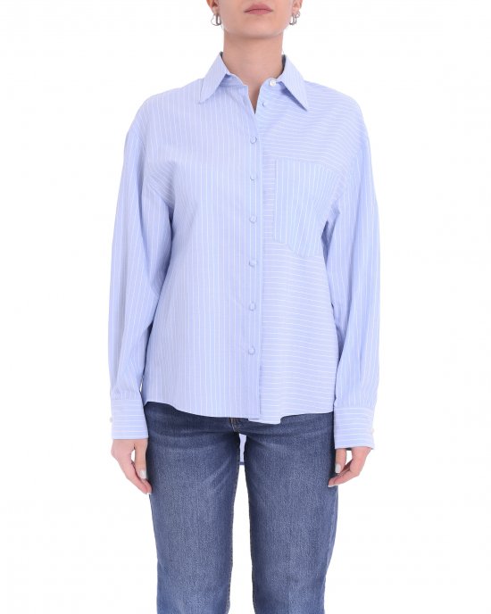 Camicia Faramir donna KOCCA Celeste Camicia Faramir donna KOCCA Celeste