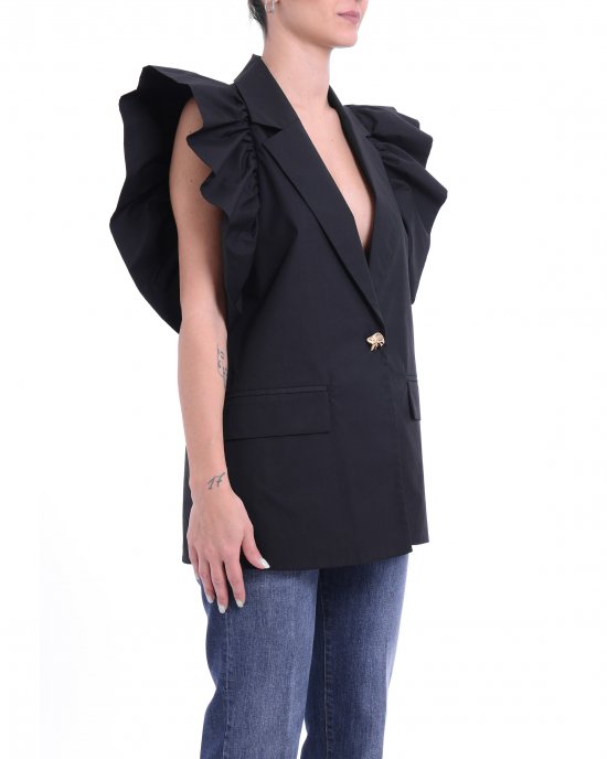 Giacca Galenia donna KOCCA Nero Giacca Galenia donna KOCCA Nero