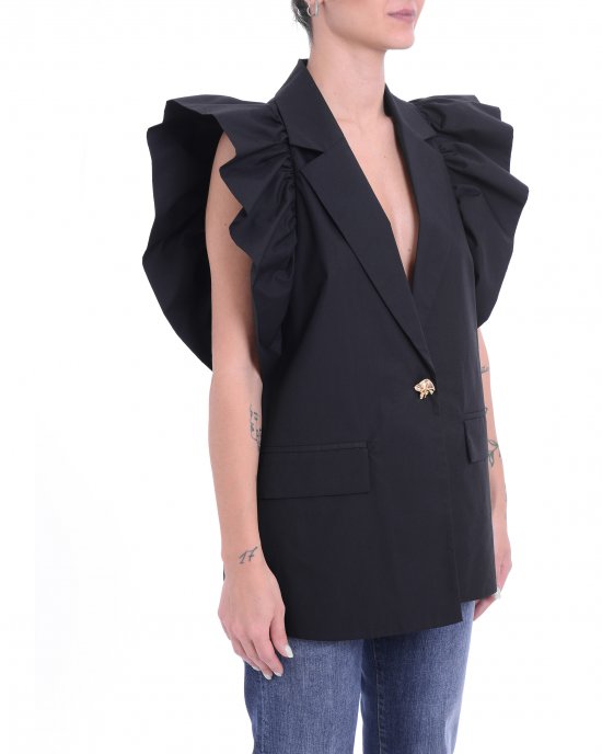 Giacca Galenia donna KOCCA Nero Giacca Galenia donna KOCCA Nero