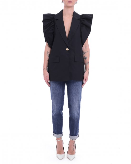 Giacca Galenia donna KOCCA Nero Giacca Galenia donna KOCCA Nero