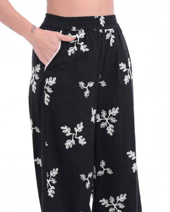 Pantalone Hadewin donna KOCCA Nero Pantalone Hadewin donna KOCCA Nero