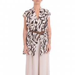 Blusa Elionor donna KOCCA Marrone