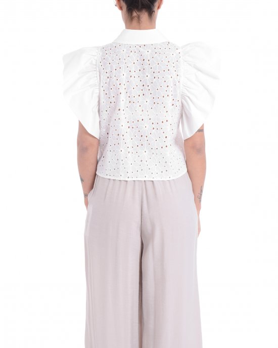 Camicia Gavy donna KOCCA Bianco
