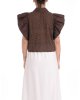 Camicia Gavy donna KOCCA Marrone