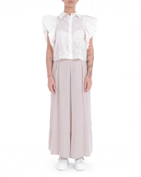 Camicia Gavy donna KOCCA Bianco