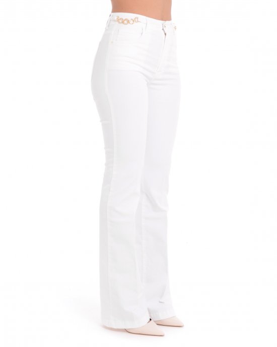 Pantalone Nicolas donna KOCCA Bianco Pantalone Nicolas donna KOCCA Bianco