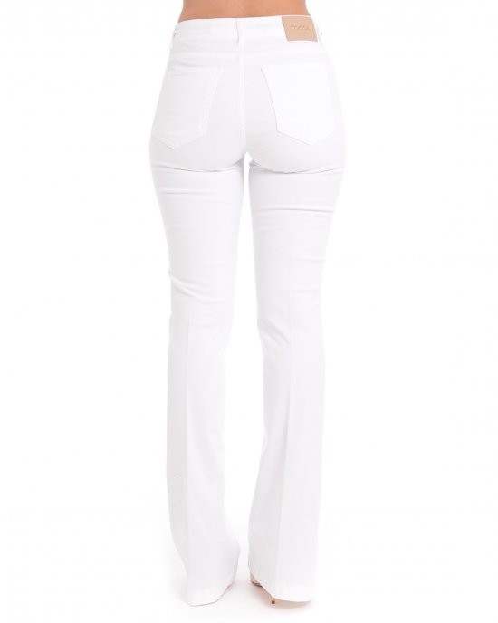 Pantalone Nicolas donna KOCCA Bianco Pantalone Nicolas donna KOCCA Bianco