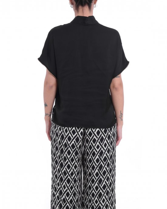 Blusa Keyes donna KOCCA Nero Blusa Keyes donna KOCCA Nero