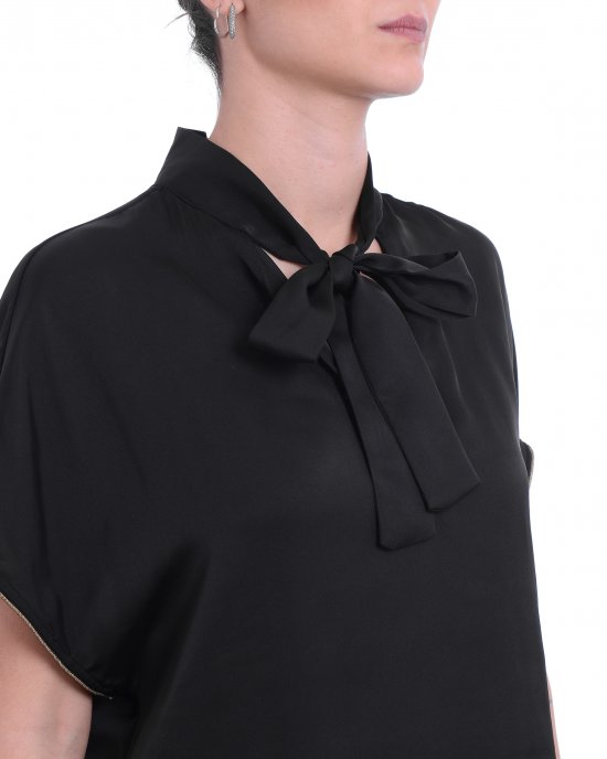 Blusa Keyes donna KOCCA Nero Blusa Keyes donna KOCCA Nero