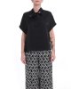 Blusa Keyes donna KOCCA Nero Blusa Keyes donna KOCCA Nero