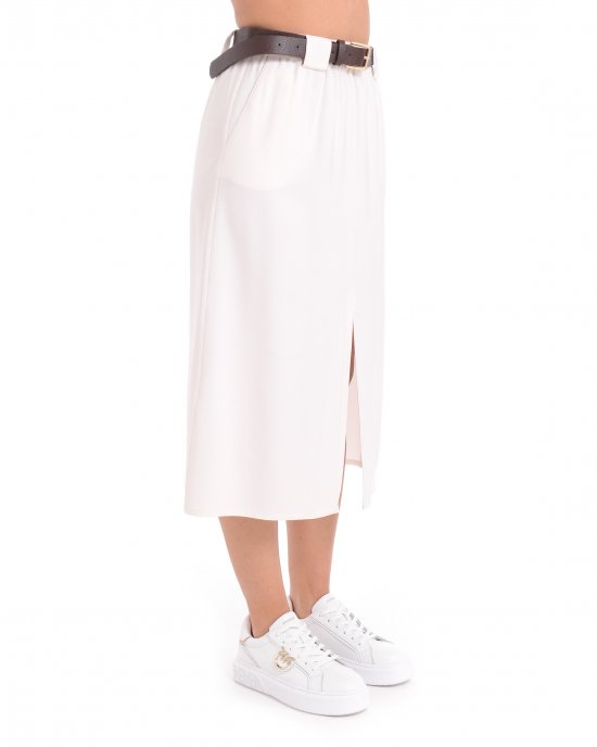 Gonna Leander donna KOCCA Bianco