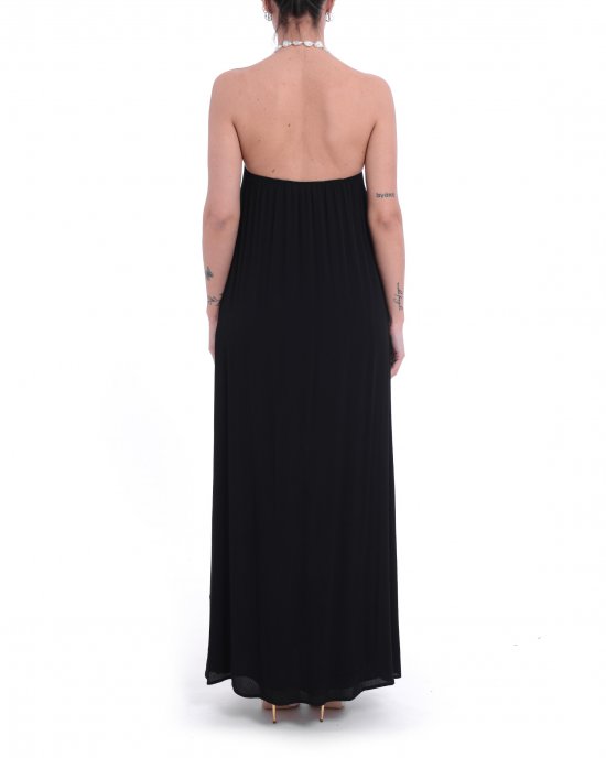 Abito Ralla donna KOCCA Nero Abito Ralla donna KOCCA Nero