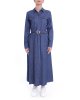 Abito Peggi donna KOCCA Blu denim Abito Peggi donna KOCCA Blu denim