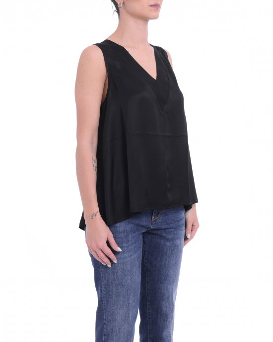 Canotta Halan donna KOCCA Nero Canotta Halan donna KOCCA Nero