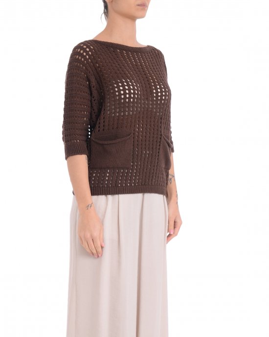 Maglia Mirabelle donna KOCCA Marrone