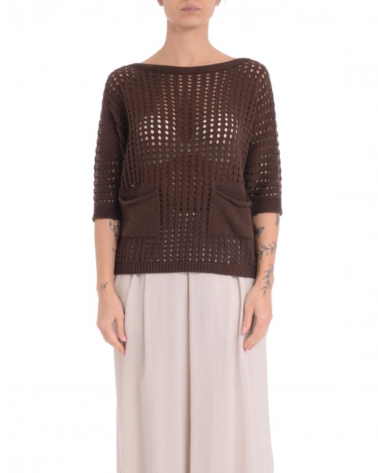 Maglia Mirabelle donna KOCCA Marrone