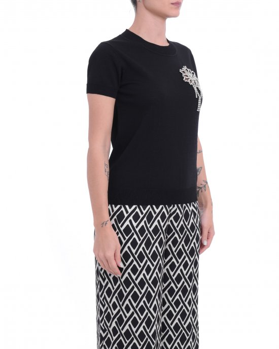 T-shirt Oranna donna KOCCA Nero T-shirt Oranna donna KOCCA Nero