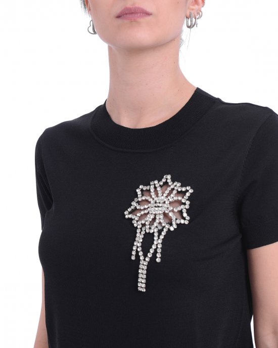 T-shirt Oranna donna KOCCA Nero T-shirt Oranna donna KOCCA Nero