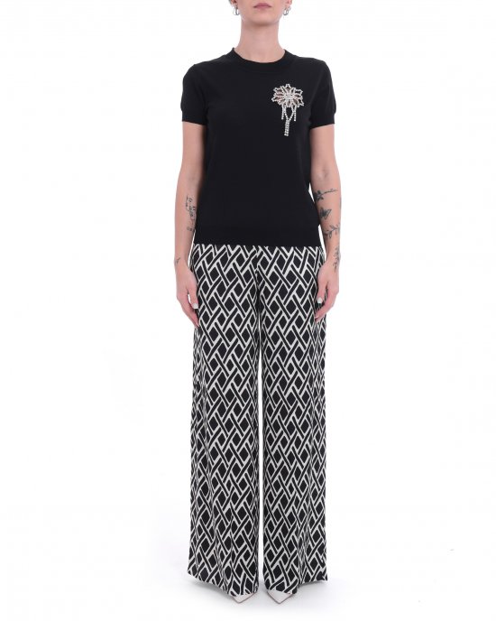 T-shirt Oranna donna KOCCA Nero T-shirt Oranna donna KOCCA Nero