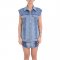 Gilet Kigali 104956 donna PINKO Denim chiaro