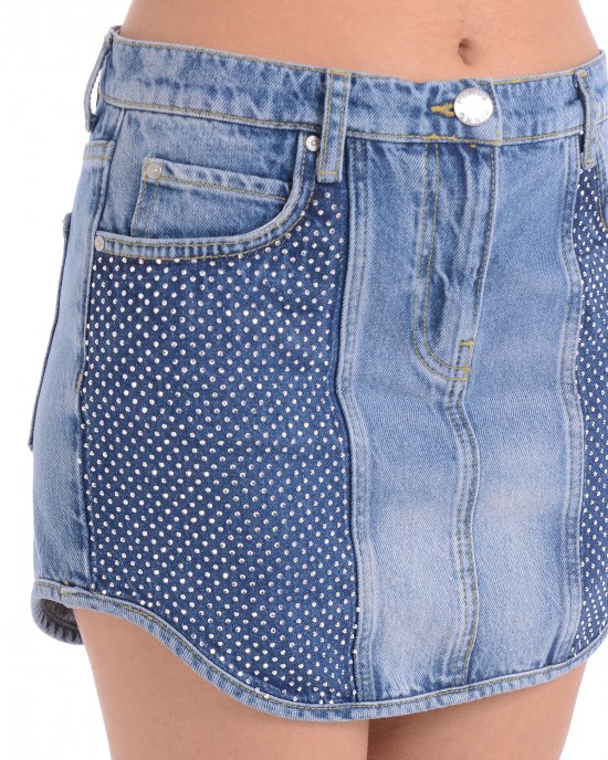 Gonna Nigeria 104894 donna PINKO Denim chiaro Gonna Nigeria 104894 donna PINKO Denim chiaro